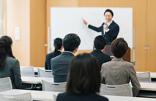 豊富な研修会